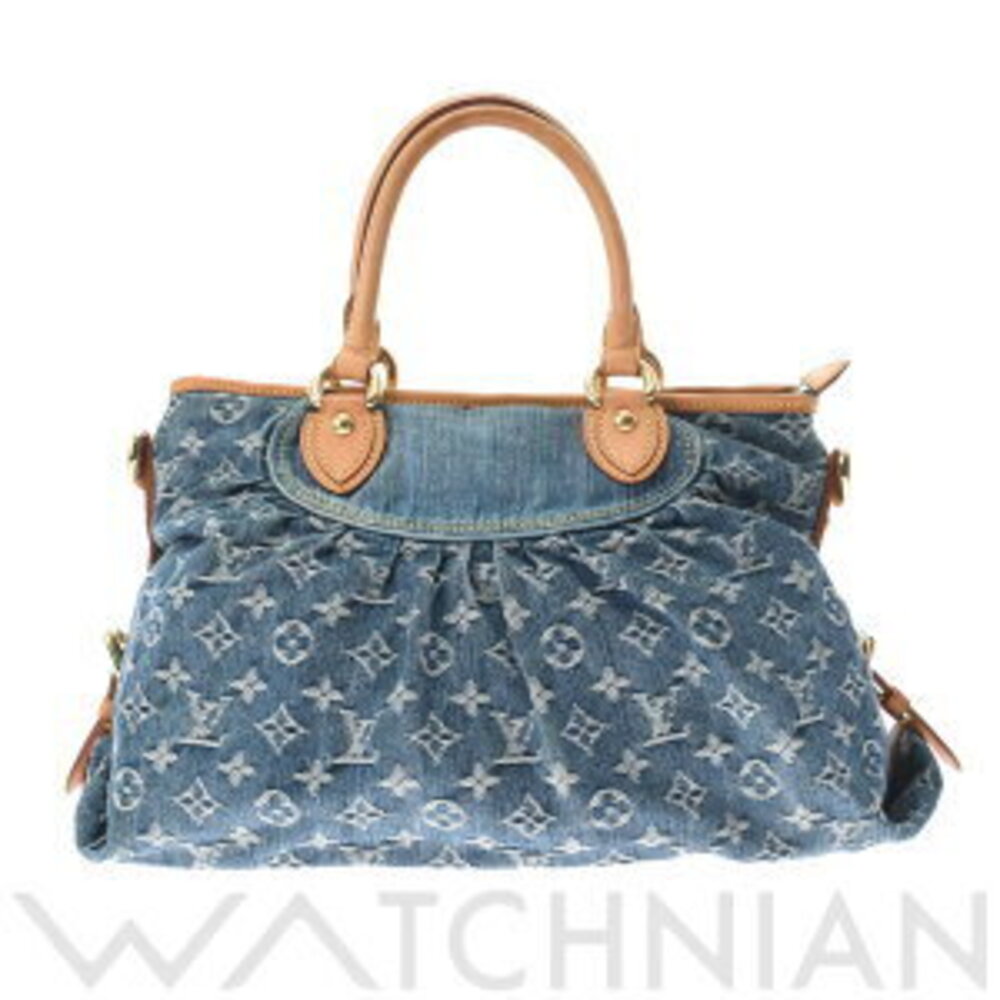 Louis Vuitton Monogram Neo Cabby Blue Denim Handbag